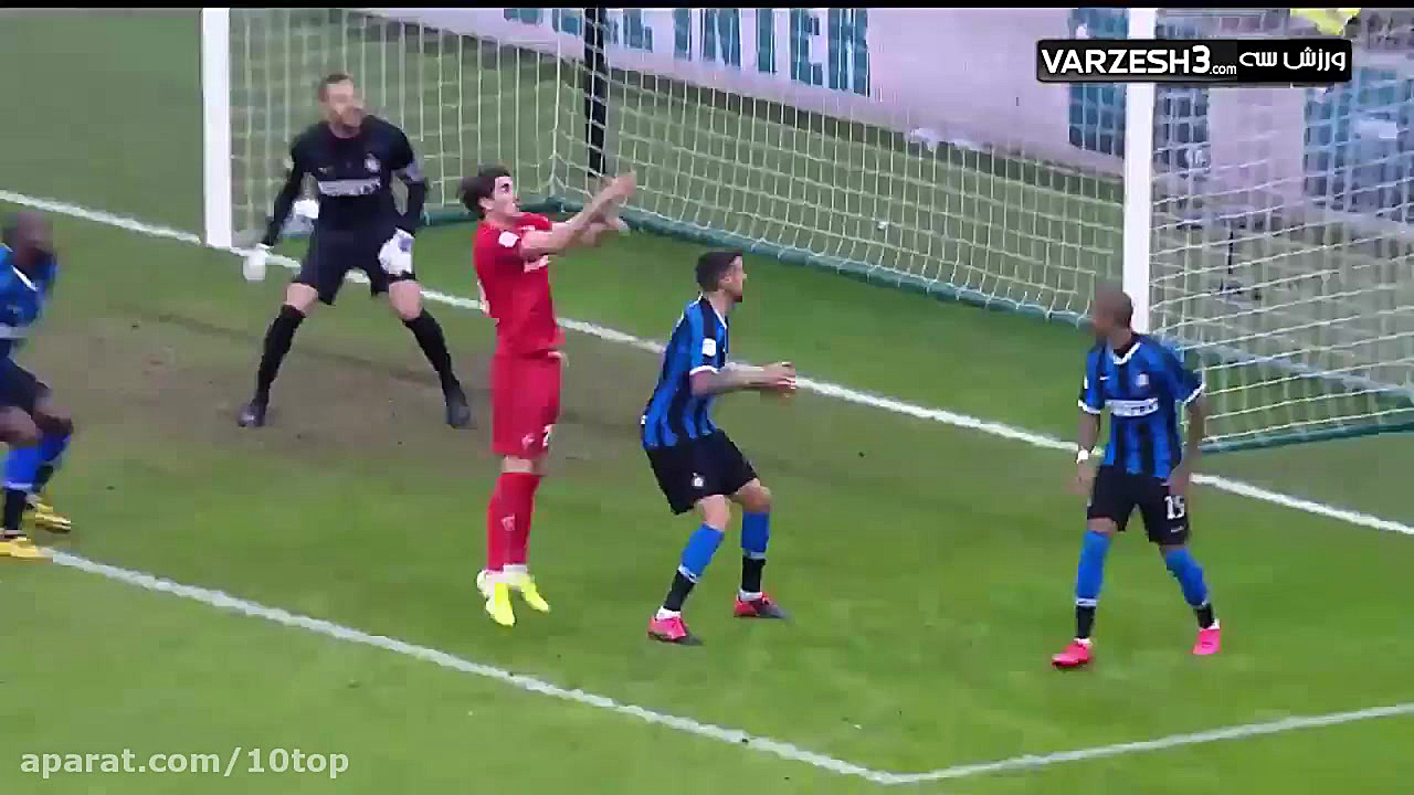 خلاصه بازی اینتر 2  فیورنتینا...