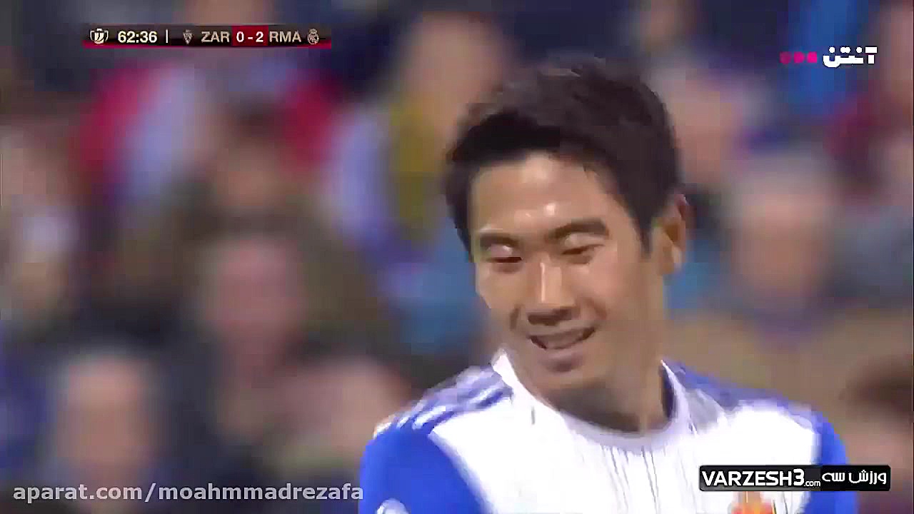 خلاصه بازی ساراگوسا 0  رئال ما...