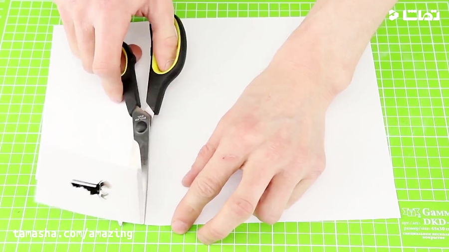 آیا می توانید با کاغذ قفل را ب...