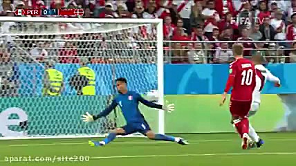 خلاصه بازی پرو و دانمارک