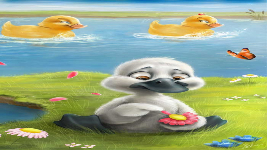 جوجه اردک زشت (آموزش انگلیسی)...