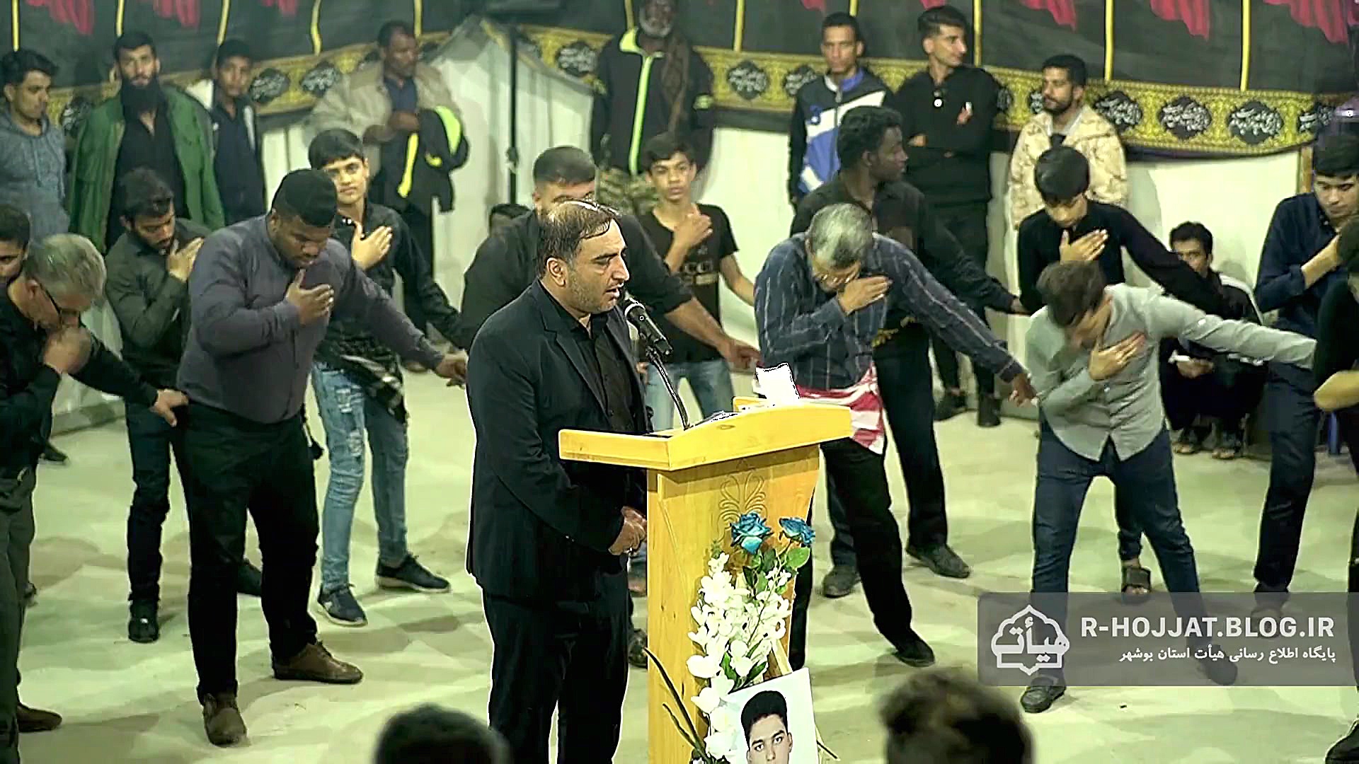 سینه زنی سنتی شهادت حضرت زهرا...