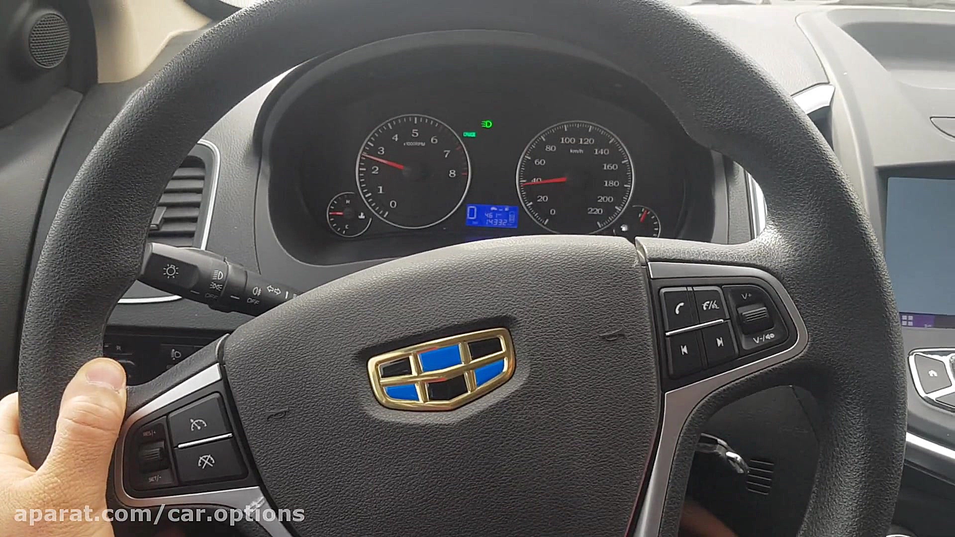 نصب کروز کنترل فابریک جیلی GC6...