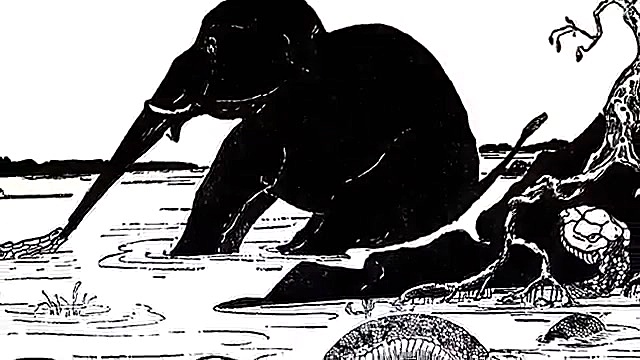 کروکودیل و شکار فیل