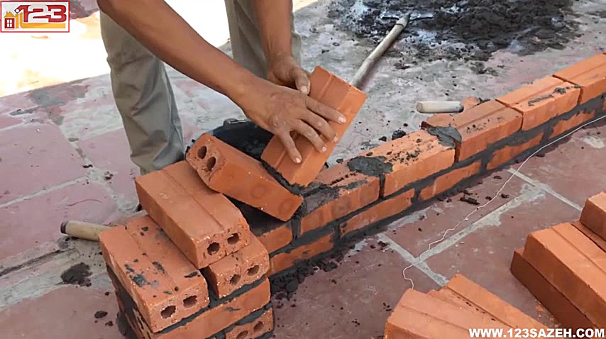 آجر چینی مشبک | خلاقیت در آجر...