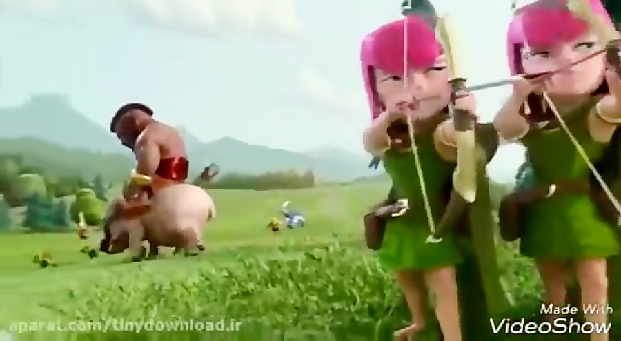 انیمیشن زیبا و خنده دار از کلش...