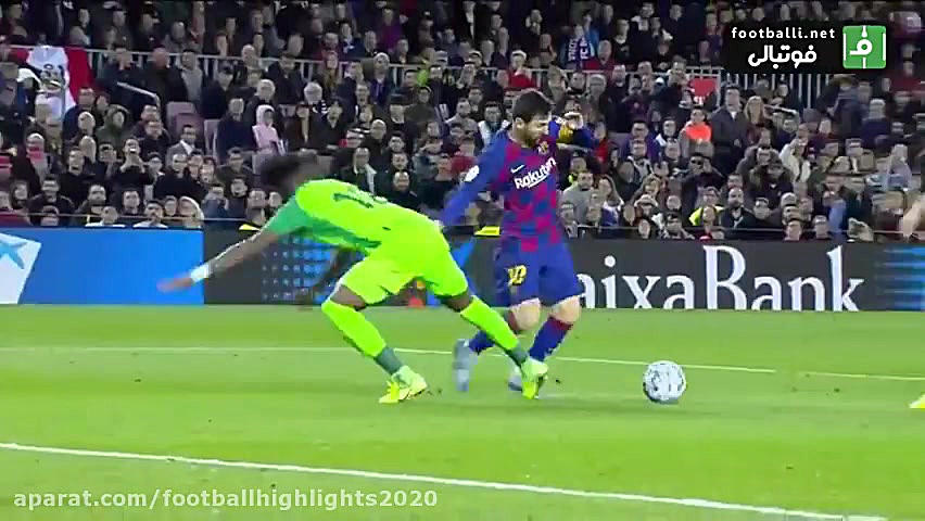 گل سوم بارسلونا به لگانس توسط...