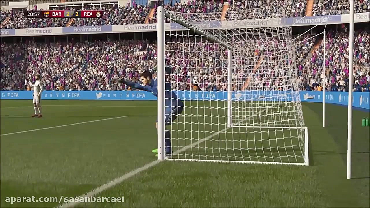 هتریک لیونل مسی در فیفا ۱۵ برا...