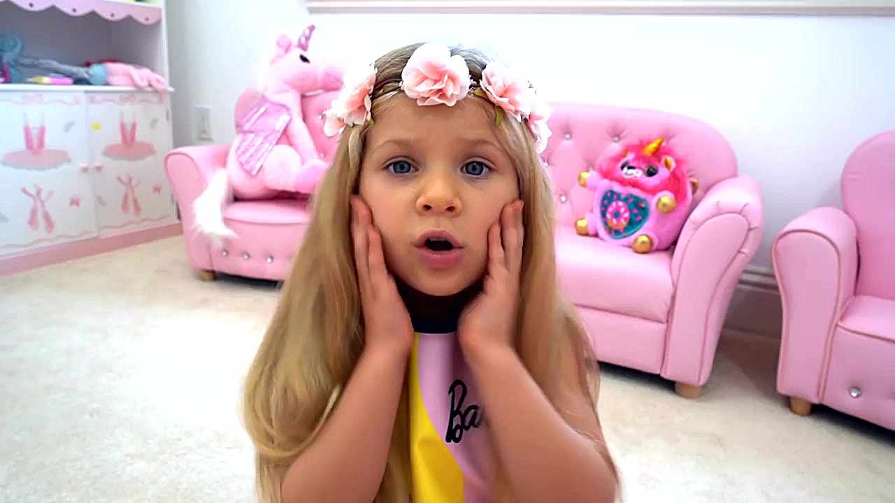 بازی دیانا و روما... اسلایم با...