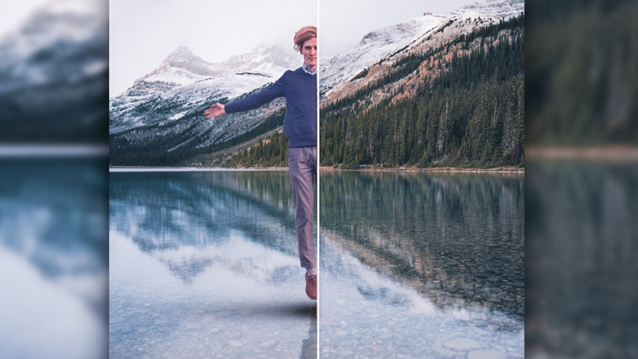 آموزش ساخت افکت انعکاس سوژه رو...