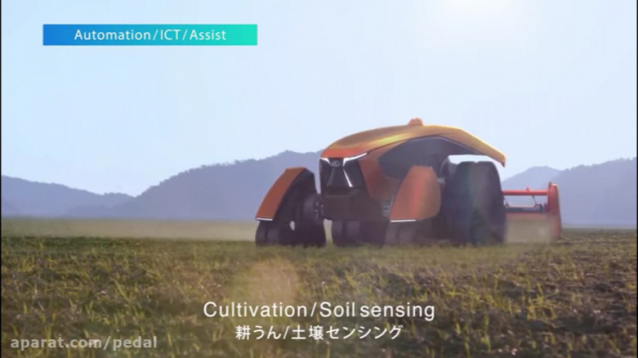 معرفی تراکتور الکتریکی کانسپت...