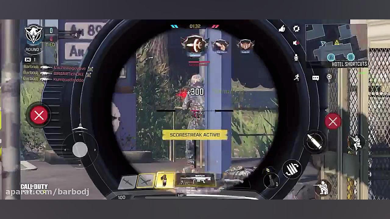 Call of Duty Mobile with firen...