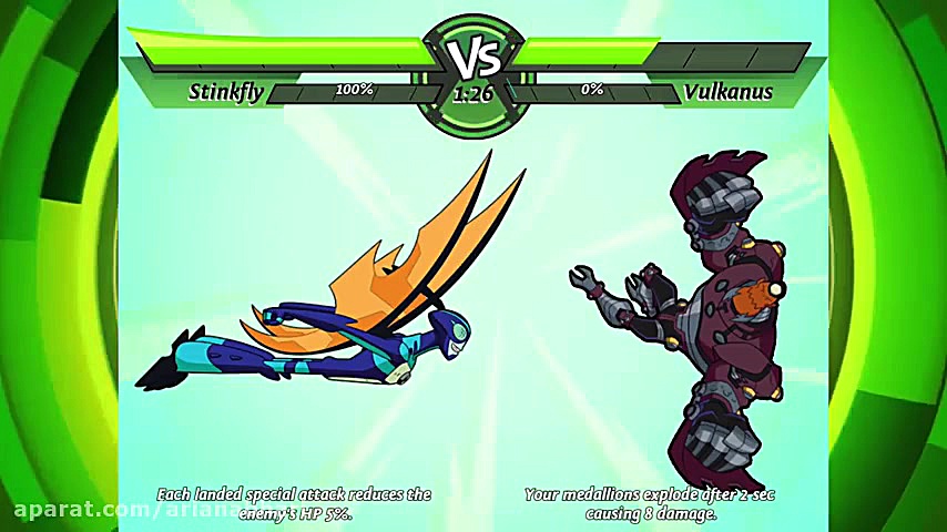 گیم پلی بازی بن تن