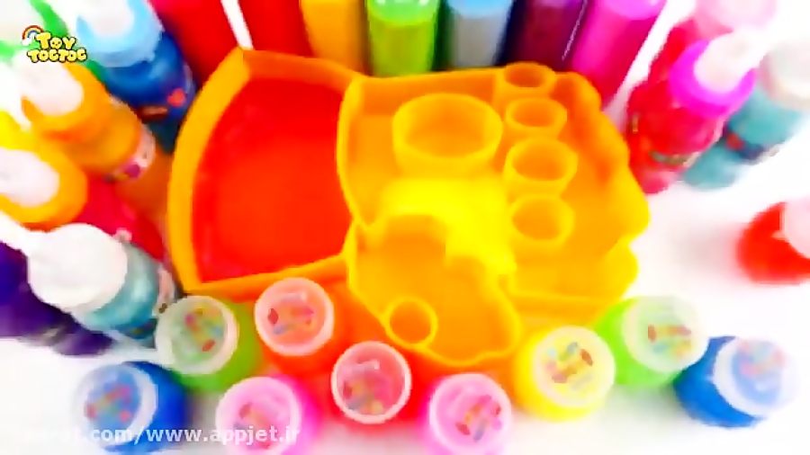 ترفند بازی با اسلایم ساخت دستک...