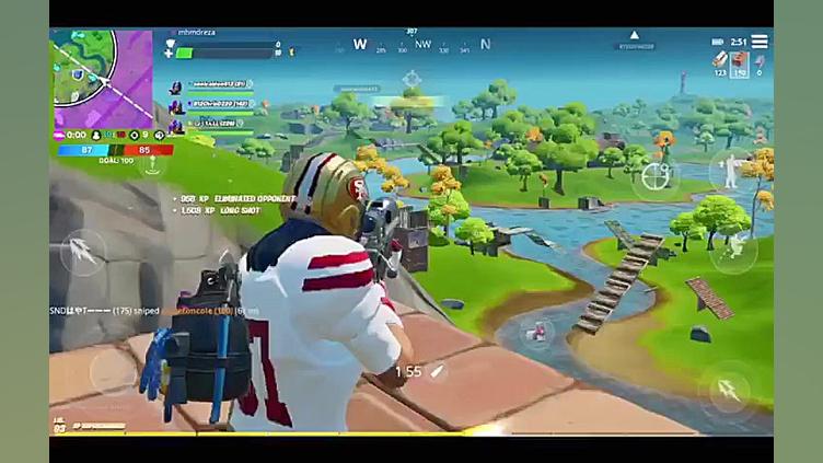 فورتنایت بازی با ممد فورتی و ا...