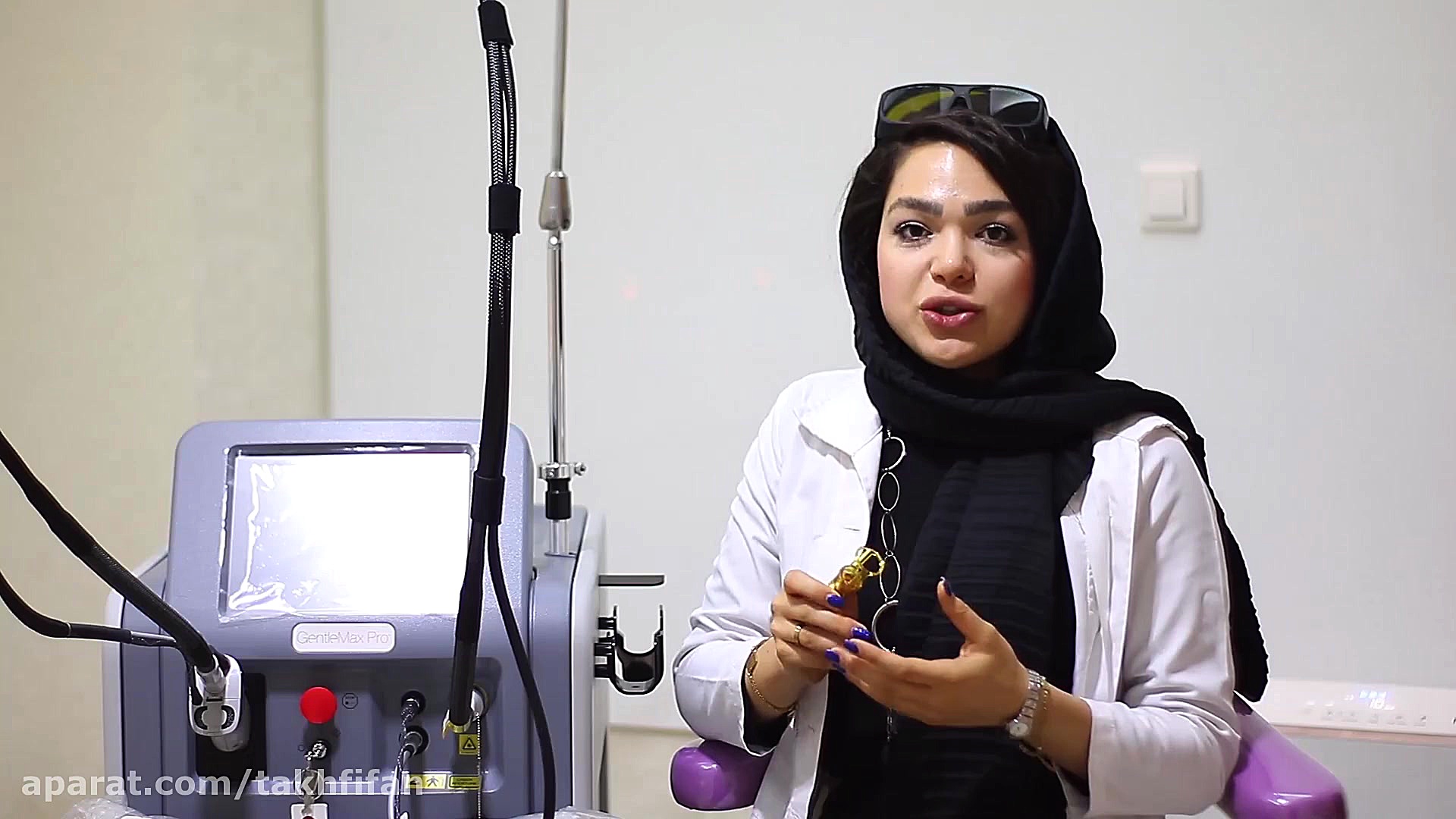 لیزر الکساندرایت کندلا در کلین...