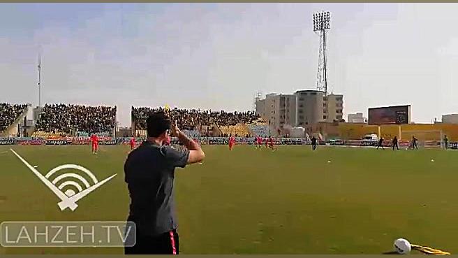ورود بازیکنان پرسپولیس به زمین...