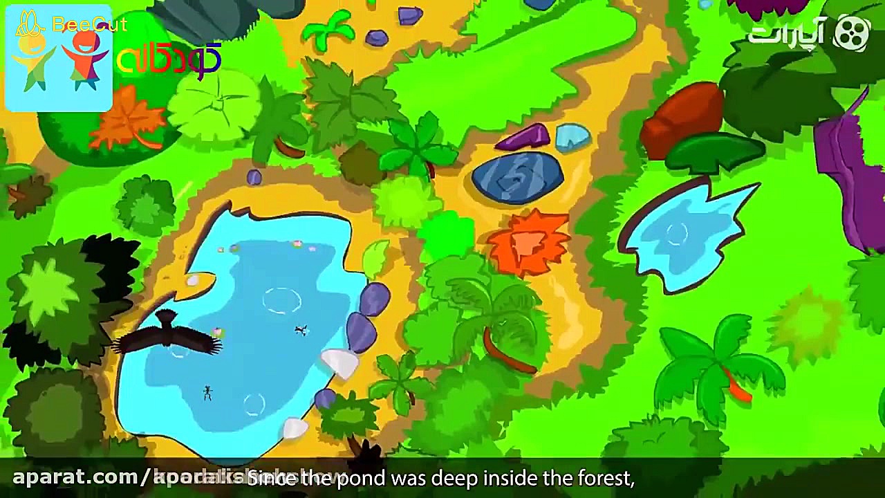 کارتون قصه قورباغه و گاو نر  ق...