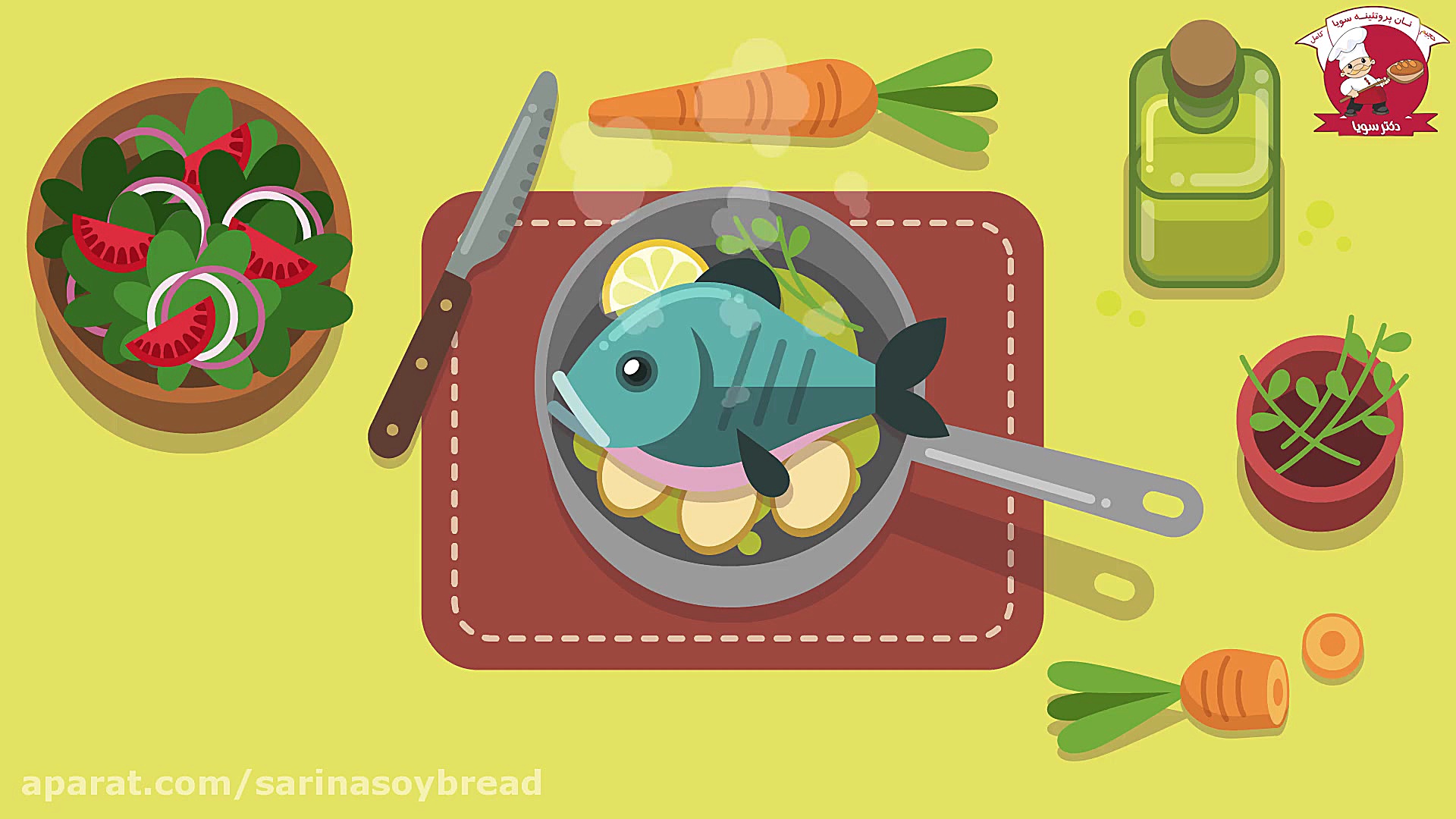 نان سویا سارینا رژیمی ورزشی دی...