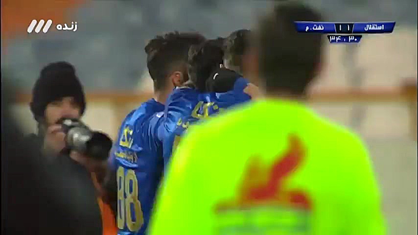 خلاصه بازی استقلال 2 1 نفت‌ مس...