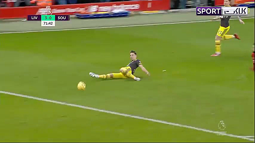 خلاصه بازی لیورپول 4 0 ساوتهمپ...