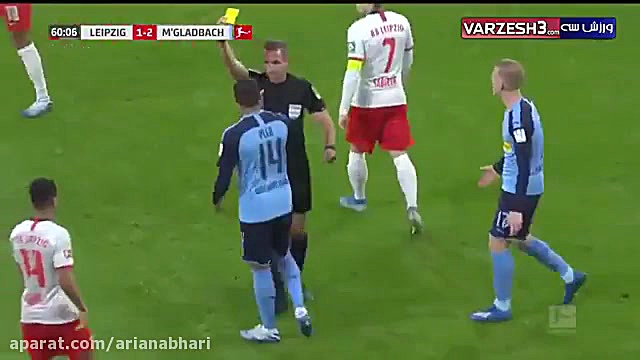 خلاصه بازی لایپزیش  مونشن گلاد...