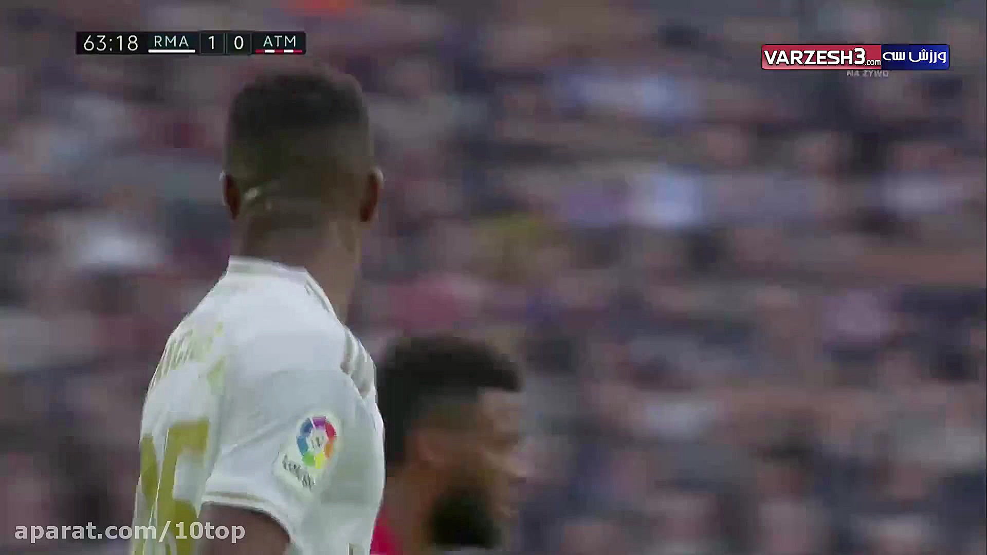 خلاصه بازی رئال مادرید 1  اتلت...