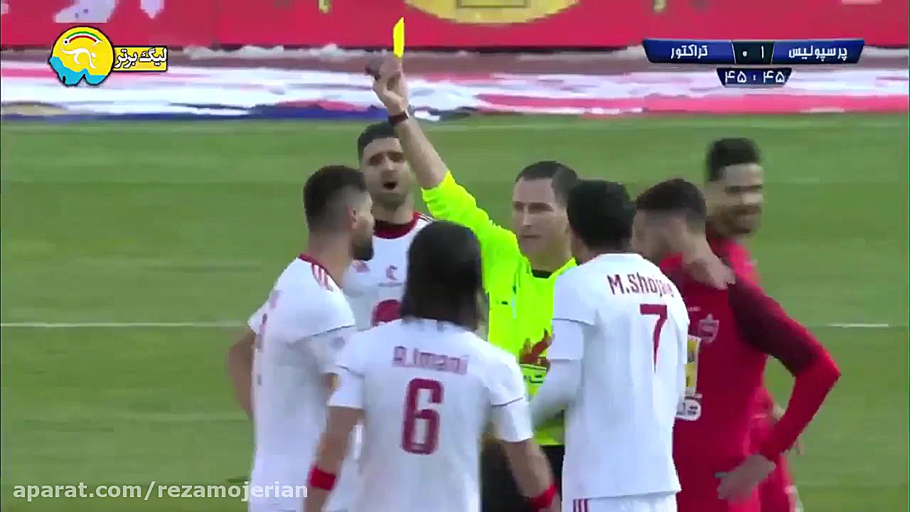 خلاصه بازی پرسپولیس 2  تراکتور...