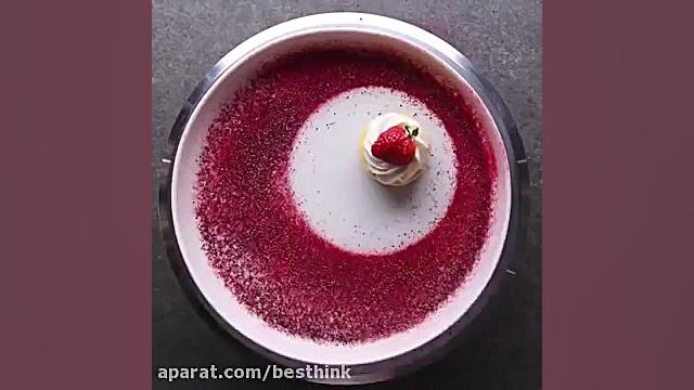 طرز تهیه کیک وافل خوشمزه با مر...