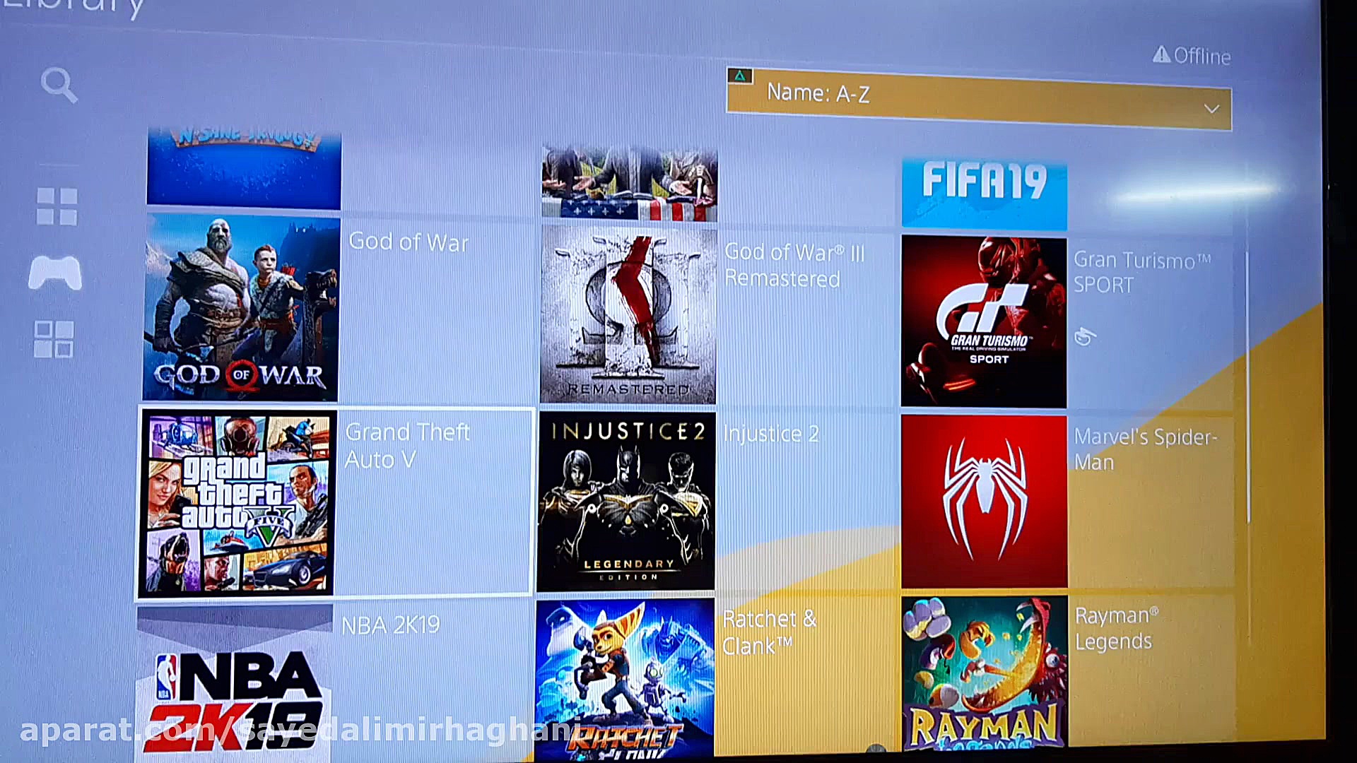 بازی های من در ps4