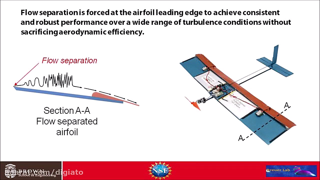 طراحی پهپاد با الهام از بال پر...