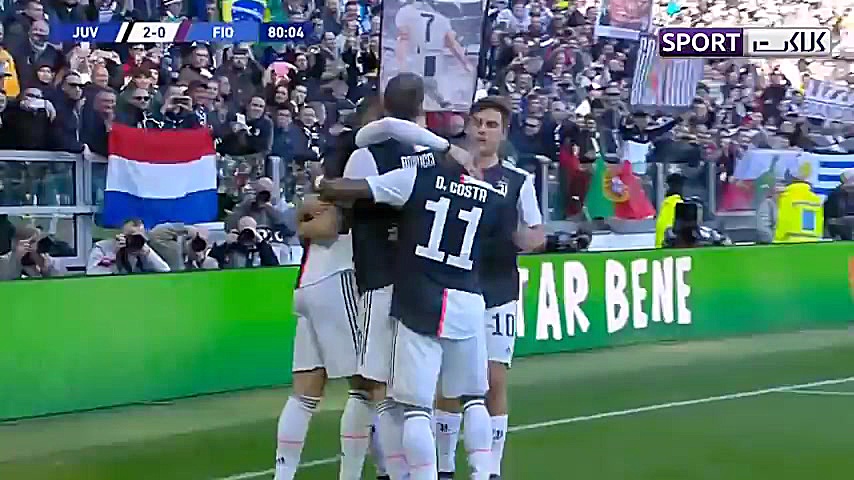 خلاصه بازی یوونتوس 3 0 فیورنتی...