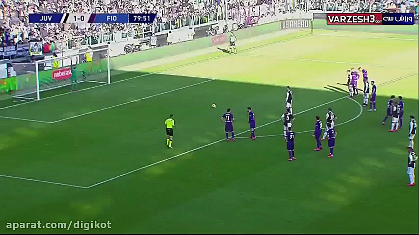 خلاصه بازی یوونتوس 3  0 فیورنت...