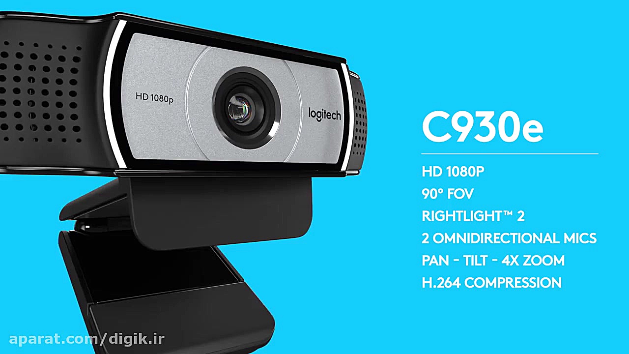 وبکم HD برند Logitech مدل B525