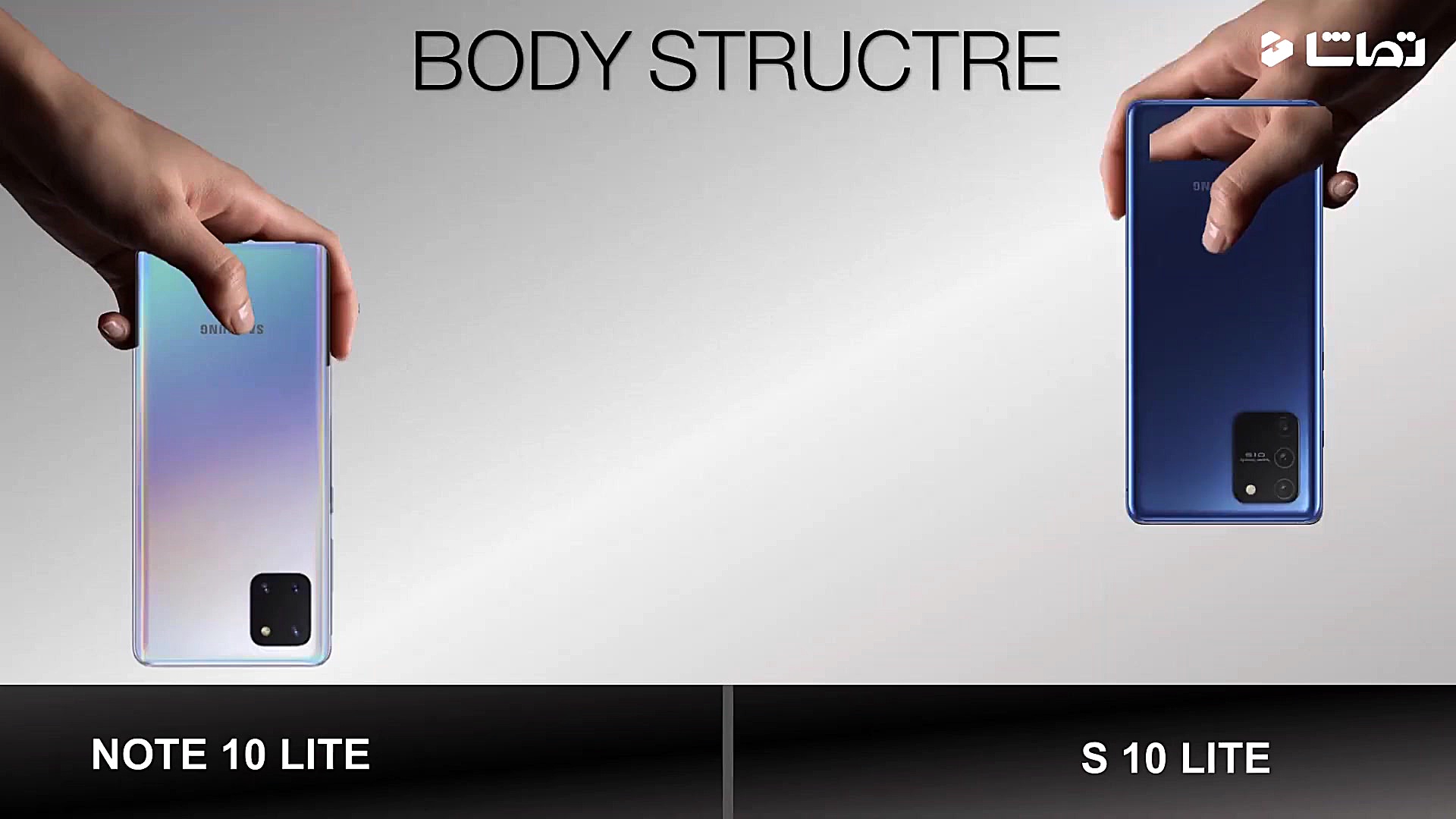 مقایسه گوشی Galaxy NOTE 10 Lit...