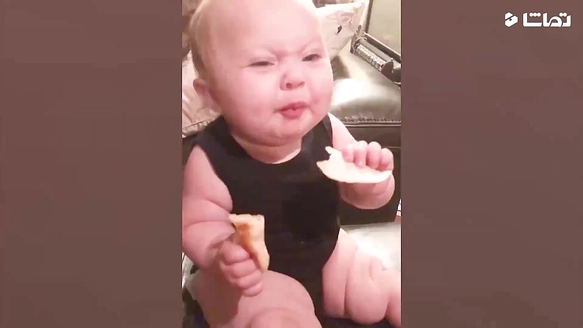 کلیپی بامزه از بچه کوچولوهای ت...