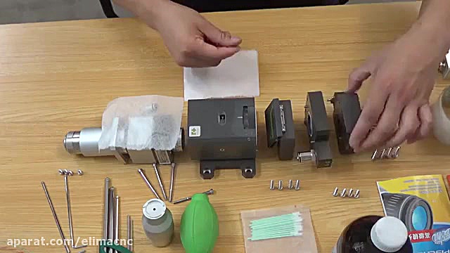 آموزش تمیز کردن هد Raytools