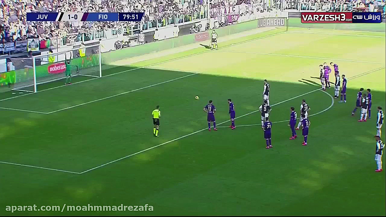 خلاصه بازی یوونتوس 3  فیورنتین...