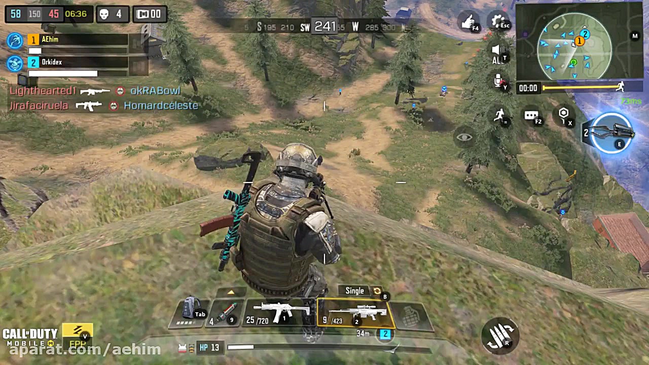 اسنایپر(قسمت دوم) در بتل رویال...