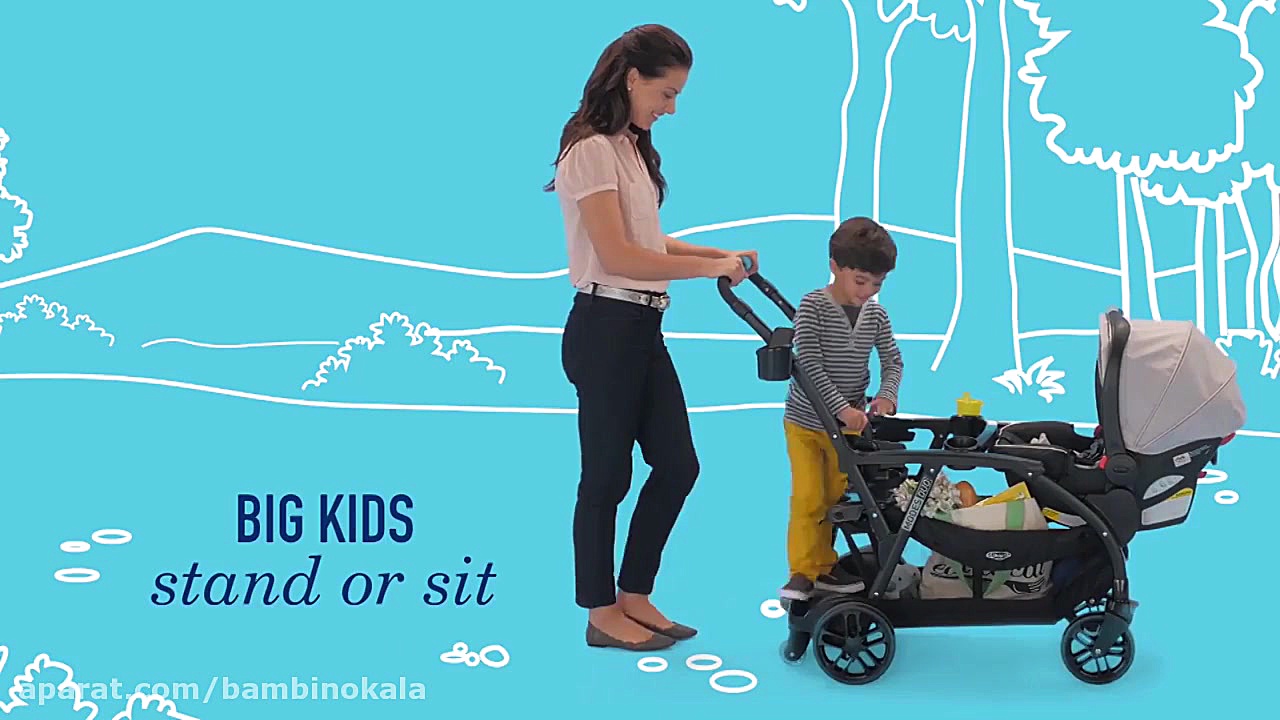 کالسکه دوقلو Graco مدل Modes D...