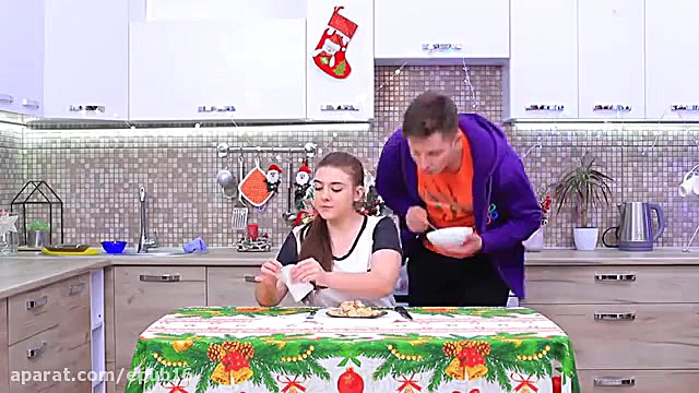 کلیپ خنده دار شوخی خواهر و برا...