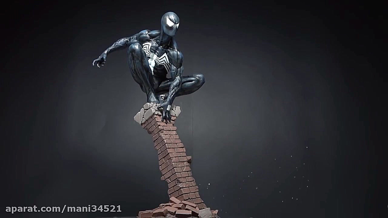 ساخت مجسمه (Black Suit (MARVEL