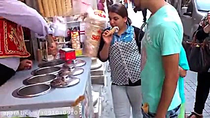 شوخی با بستنی ترکیه