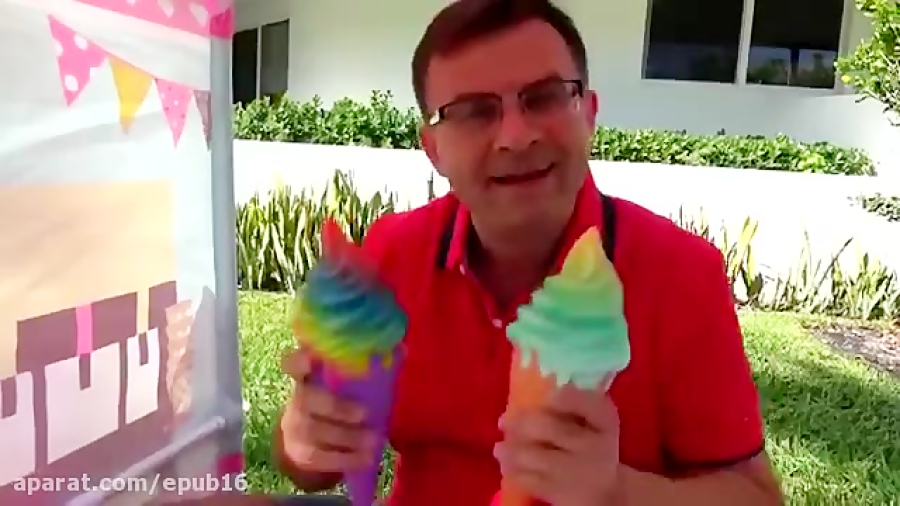 دیانا و روما با داستان  بستنی...