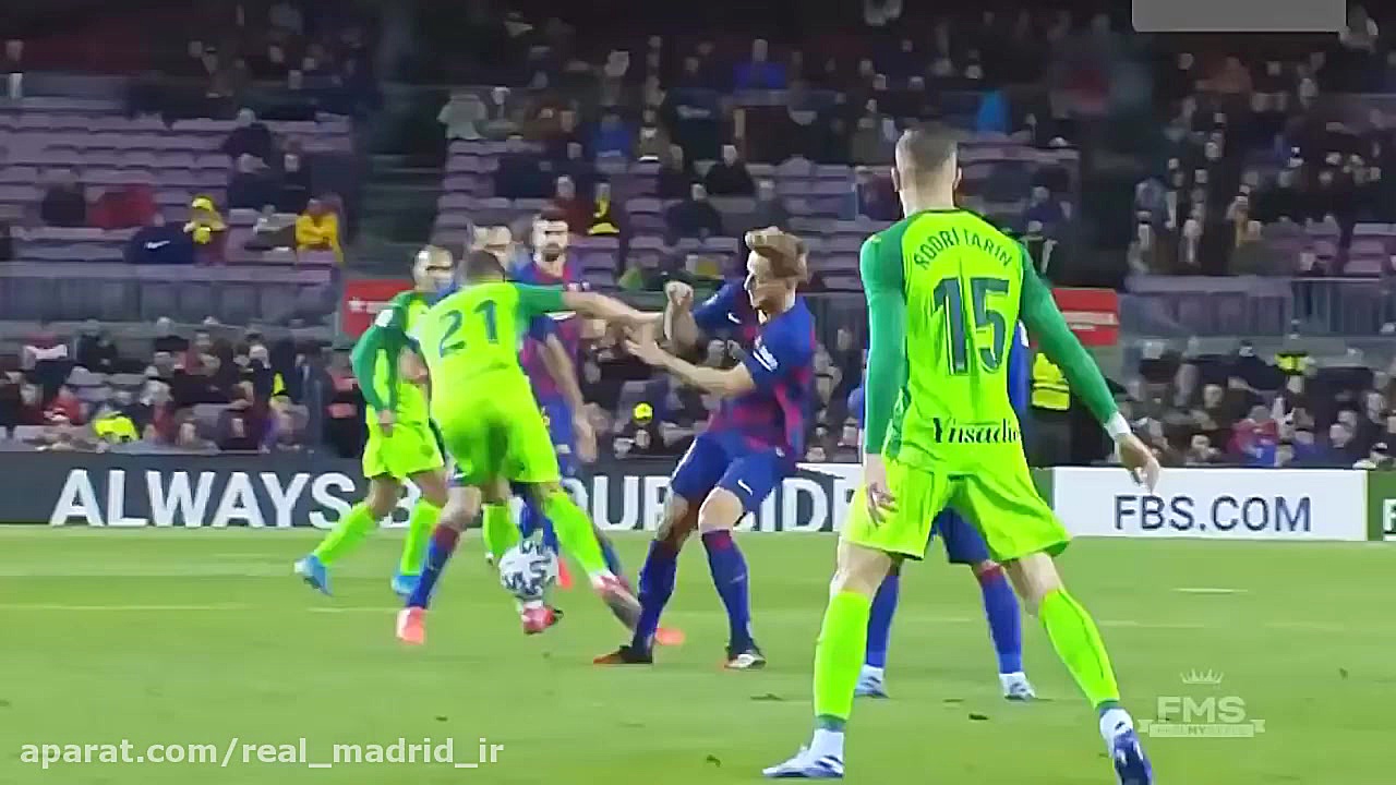 خلاصه بازی بارسلونا 5 0 لگانس