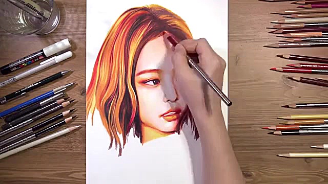 بلک پینک ! کشیدن نقاشی جنی کیم...