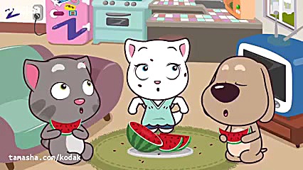 کارتون تام گربه اَبَرقهرمان سخ...