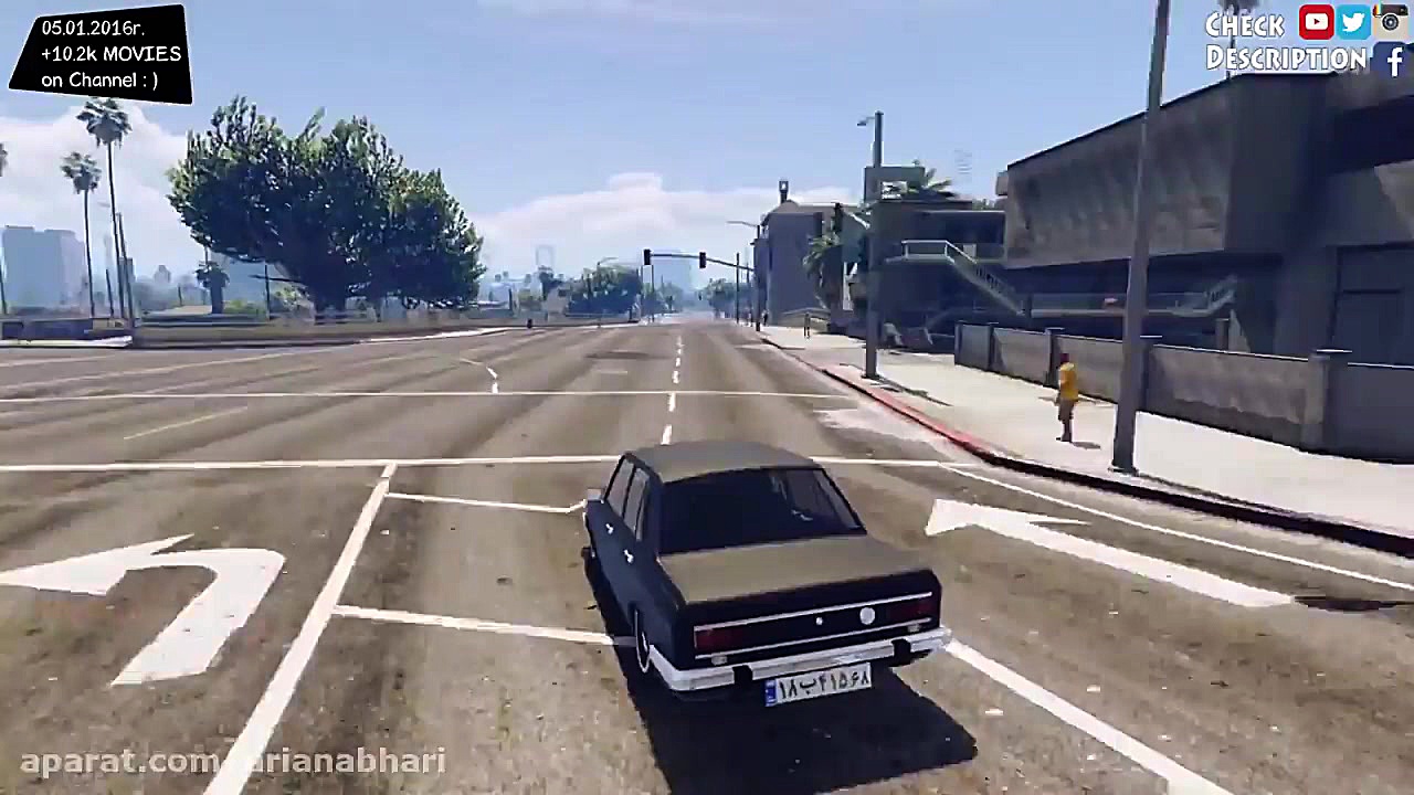رانندگی با پیکان در GTA