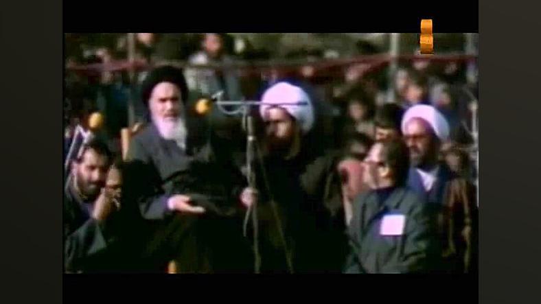 بخشی از سخنرانی امام در بهشت ز...