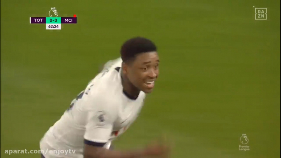 تاتنهام [1]  0 منچستر سیتی توس...